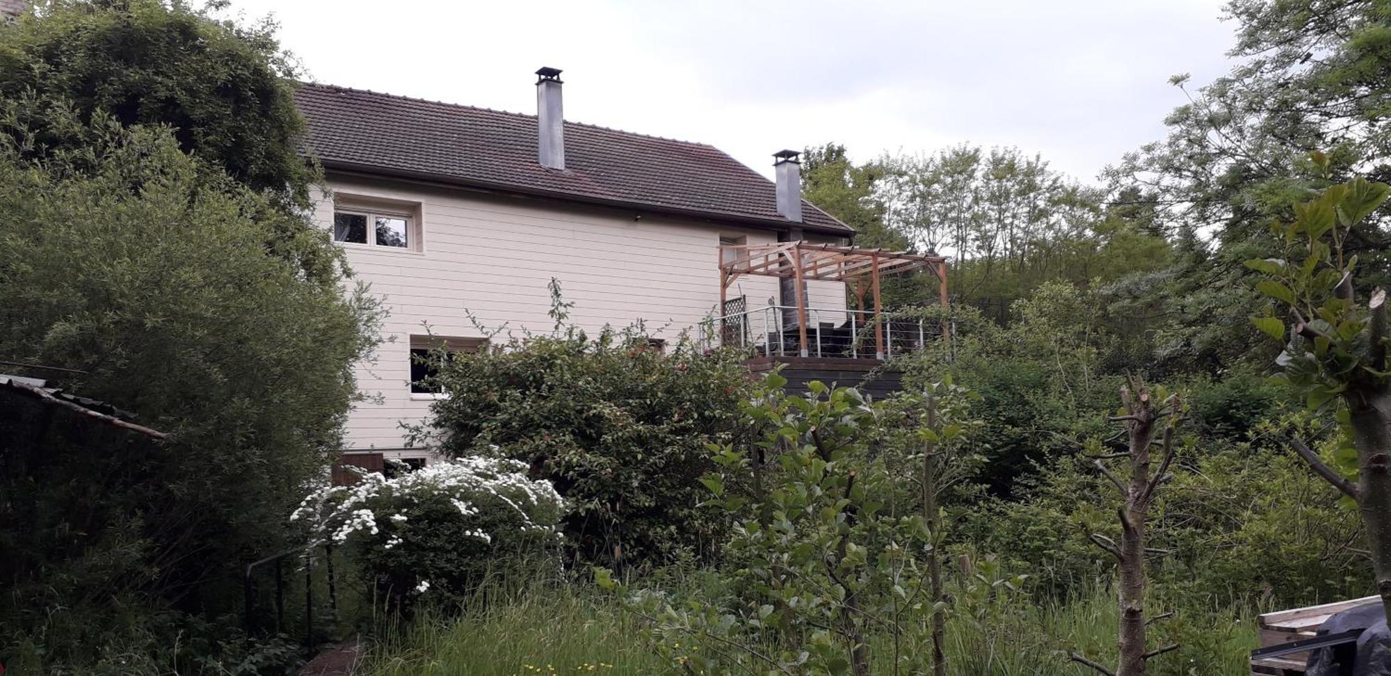 Au Val Des Meuris Bed & Breakfast Taintrux Exterior foto